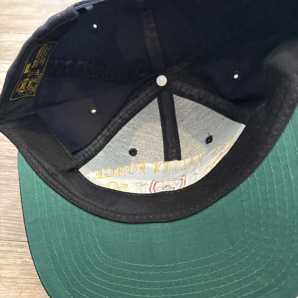 The Corps‎ USS VALLEY FORGE CG 50 Logo Blue Baseball Cap Hat One Size